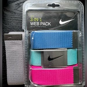 Nike Web Belt Set